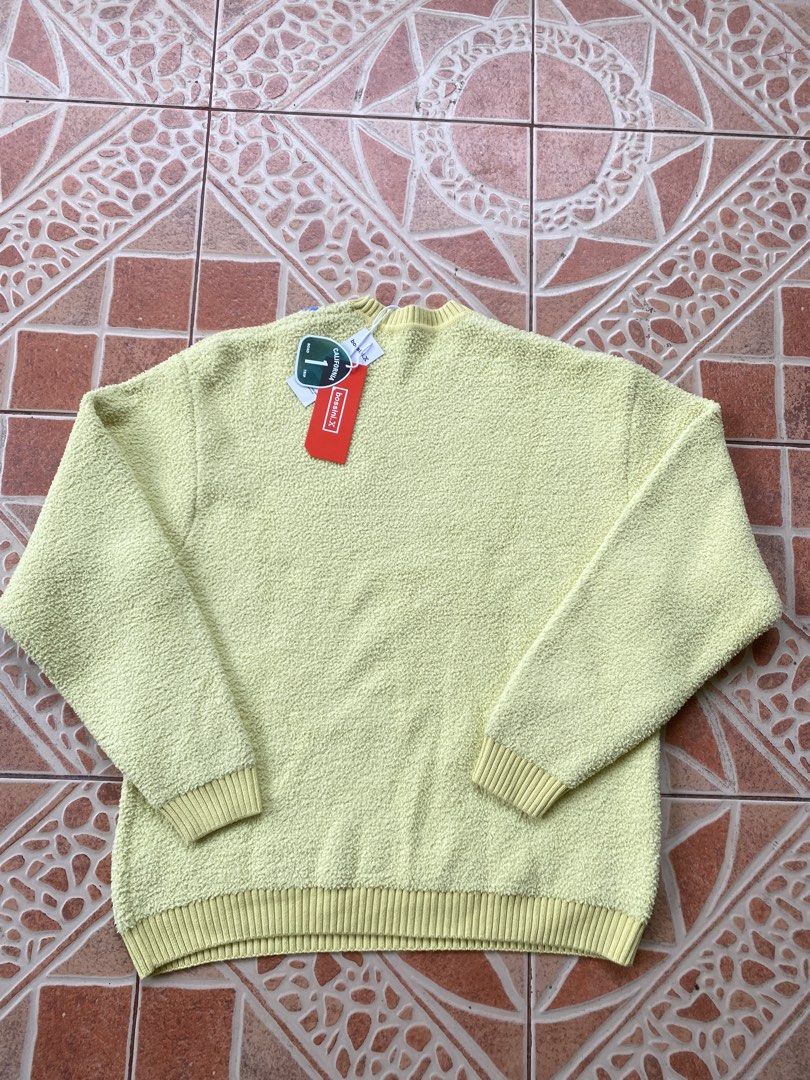 Bossini Sherpa sweater (Category: Coats, Jackets and Outerwear) located in Cebu City. Submitted by griftandgrind (Listing ID 1465049808, Image 2). Description: Bossini Sherpa sweater Brandnew w/tags Color rate: 10/10 Size L on tag (22W 27L) Details already posted 585 ship .