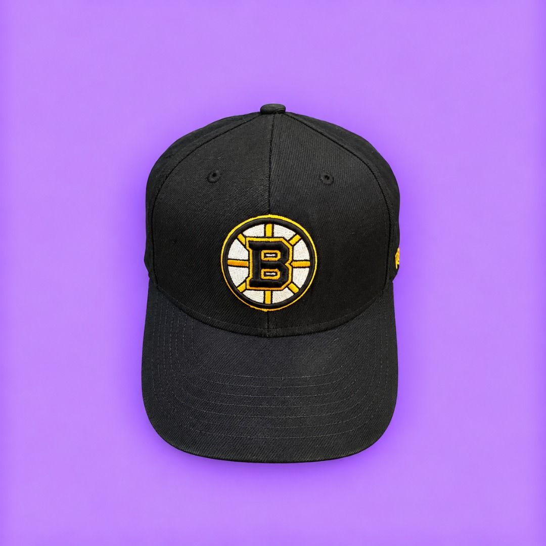 Boston Bruins NHL Black Baseball Cap (Category: Caps & Hats) located in Cebu City. Submitted by thrift.thriftly (Listing ID 1465007598, Image 1). Description: condition: excellent issues: sign of use type: velcro .