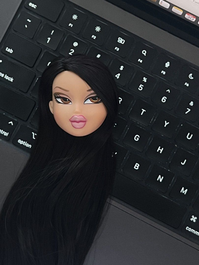 Bratz genie magic head (rerooted) & body (Category: Kids Toys) located in Davao. Submitted by luvv.pheebee (Listing ID 1465028289, Image 1). Description: Bratz Genie Magic Head for sale - rerooted - it comes with its og body but damaged ang neck peg. - minimal smudge sa lips (can send photos po) Selling it the same price i got her 🥹 Can give lp if sure buyer..