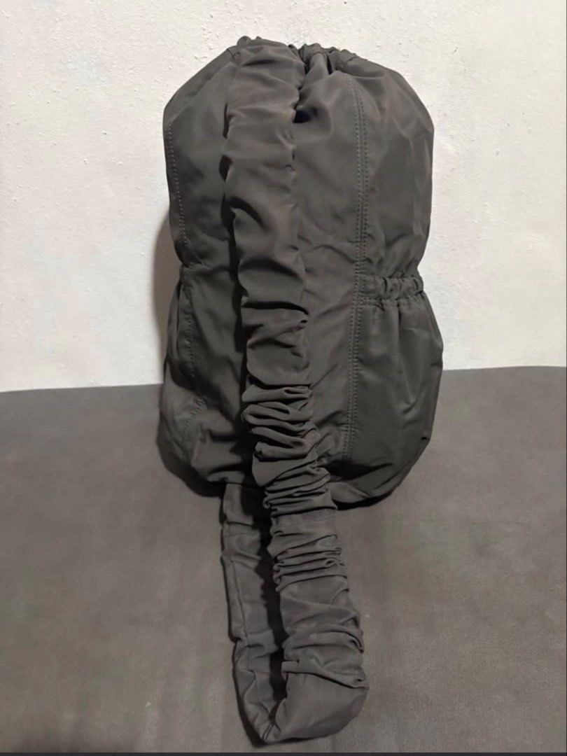 Bucket crossbody backpack(unisex) (Category: Cross-body Bags) located in Manila. Submitted by bwshoppe (Listing ID 1464992589, Image 2). Description: Japan Local brand with tag Size: L 16” X W 13”.