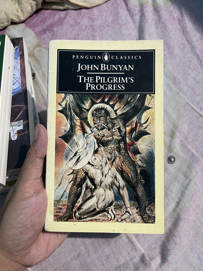 [Bundle] Penguin Classics: Mark Twain and John Bunyan (Category: Storybooks) located in Bulacan. Submitted by keen72811 (Listing ID 1465100013, Image 2). Description: - Set of 2 classic Penguin Classics paperbacks - Includes: A Connecticut Yankee at King Arthur's Court (Mark Twain) and The Pilgrim's Progress (John Bunyan) - Condition: Pages have natural age tanning; covers have minor wear around edges - Selling both together as a bundle - Perfect