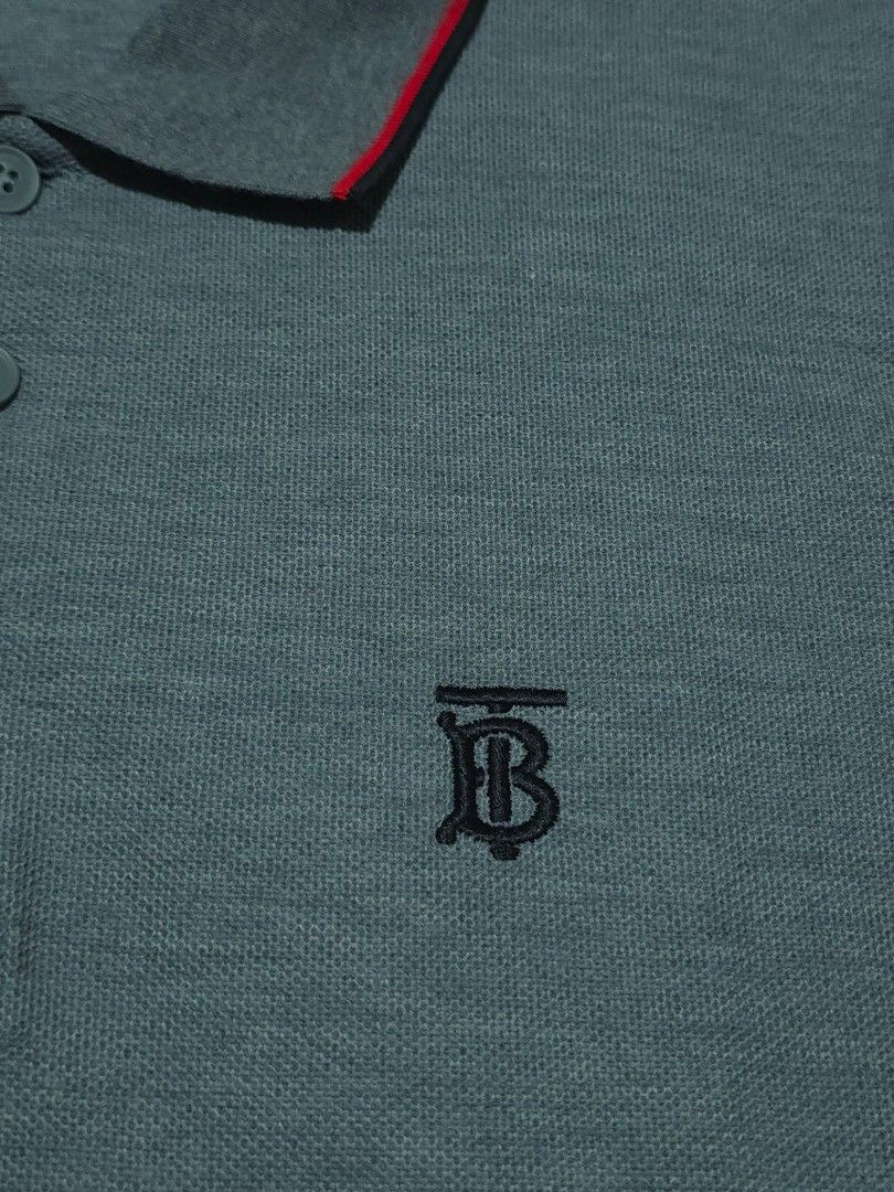 Burberry TB Poloshirt (Category: Tshirts & Polo Shirts ) located in Abulug. Submitted by humanwhosellthings (Listing ID 1464969868, Image 3). Description: BURBERRY ✅️Size: Small - Medium ✅️Dimes: 18W x 26L ✅Condition: Excellent-New ✅Issue: None ✅Color Rate: 9.8/10.