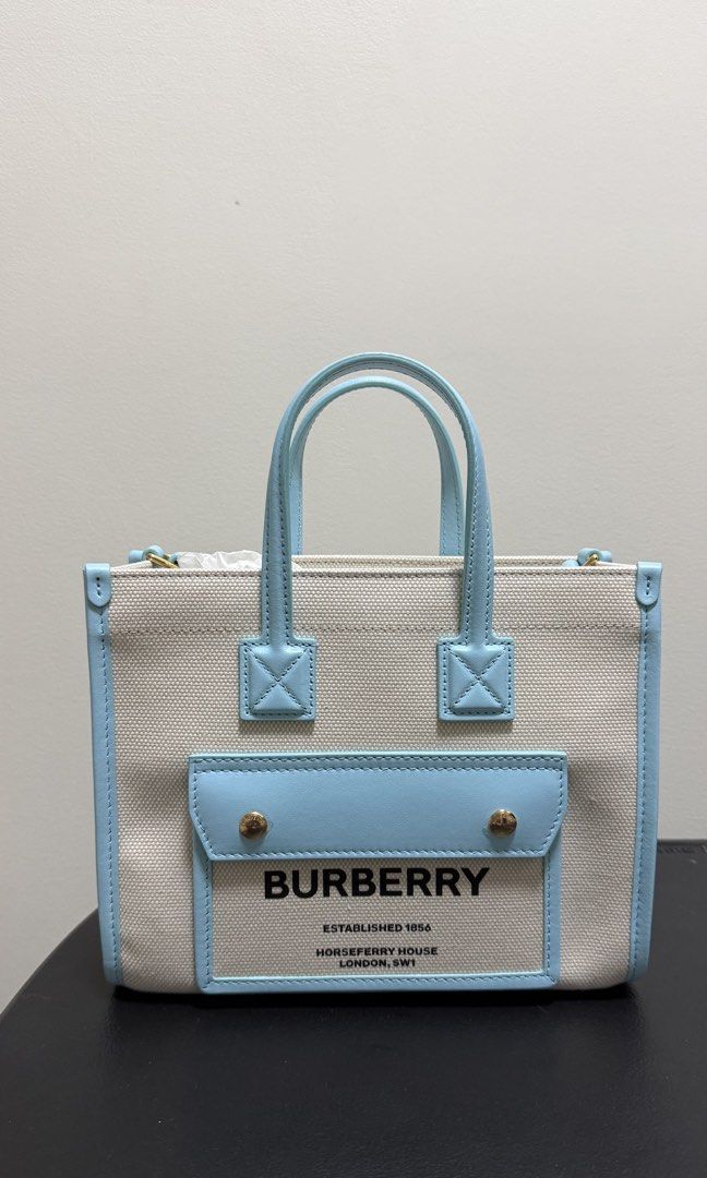 Burberry Tote Bag (Category: Tote Bags) located in Makati City. Submitted by laikaibrahim (Listing ID 1465059954, Image 1). Description: 100% authentic Comes with dust bag and paper bag.