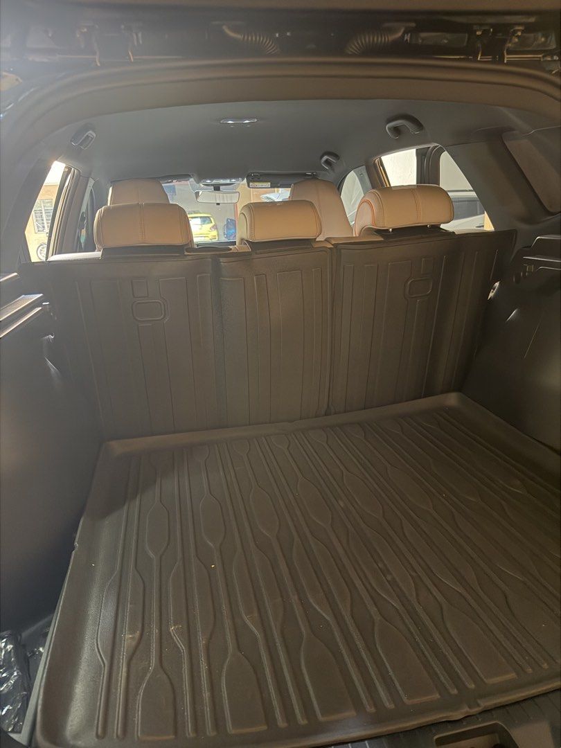 BYD Sealion 5 DMI Trunk mat TPE back rest cushion (Category: Other Automotive Parts and Accessories) located in Quezon City. Submitted by valuefinds27 (Listing ID 1463345295, Image 3). Description: TPE trunk is washable, wear-resistant, easy to clean, protecting the car's trunk.