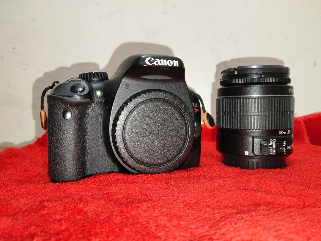 Canon 550D (Category: Cameras) located in Manila. Submitted by flx.zkl (Listing ID 1464977649, Image 2). Description: Good for beginners, starting photojournalist, or as back up camera Canon 550Dw/ kitlens Accessories: - original battery and third party battery - Strap - Camera bag - Charger - lens cap front and rear, unit cap, lens hood Honest issue: - AF not working - minimal fungus but doesn't affect output - 30k shuttercount rfs: Upgrade to h