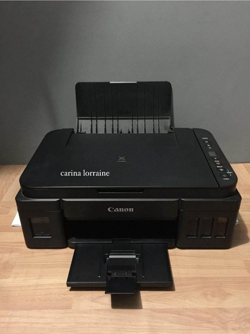 CANON G2010 3in1 Printer (Category: Printers, Scanners & Copiers) located in Manila. Submitted by kgonzales.2nd (Listing ID 1465019696, Image 1). Description: CANON G2010 3in1 Printer ✅ Print ( Short, A4, Long ) ✅ Photocopy ( Short & A4 ) ✅ Scan ( Short & A4 ) ✅ Borderless Printing ✅ Dye Ink ✅ Continuous Ink Can be used to : ✅ Plain Papers ✅ Photopaper ✅ Sticker Paper ✅ Inkjet Paper No issue, Test all you want! ✅ Pick up and/or lalamove. ₱3,000.