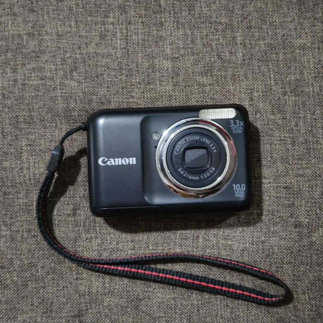 Canon PowerShot A800 Digicam (Category: Cameras) located in Santo Tomas. Submitted by ruthgaviolap (Listing ID 1465003577, Image 1). Description: 📸 Canon PowerShot A800 ‎₱3,499 (FIXED) ‎Key features: ‎10.0 Megapixels ‎ ‎✅ Flash Working ‎✅ Lots of filters ‎ Honest issues: 1. Zoom out not working, left, video and menu button sensitive (ALL NOT AFFECTING OUTPUTS) 2. Minimal lens dust when zoomed in ‎•Body cosmetics 8/10 ‎ ‎Sample raw shots posted b