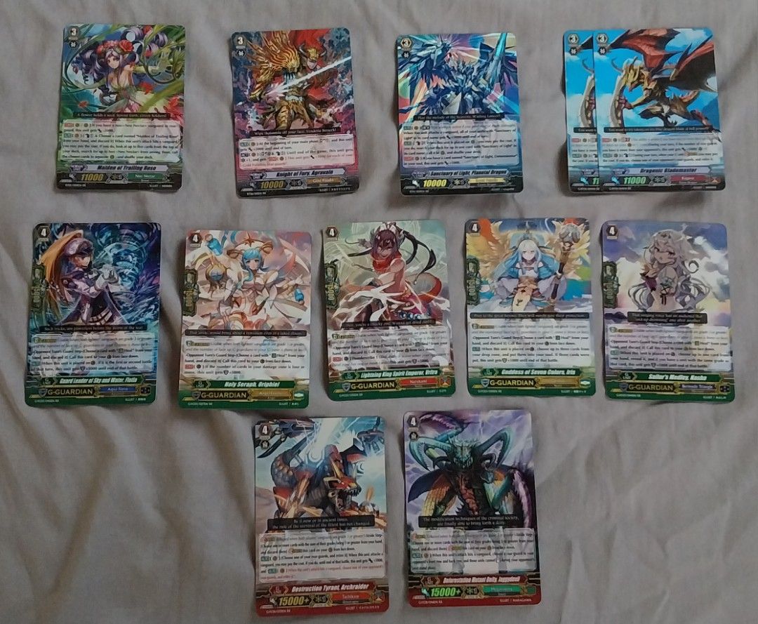Cardfight Vanguard - Assorted Double Rare Cards (Category: Raw Singles) located in Quezon City. Submitted by enryks.boxofstuff (Listing ID 1464982404, Image 1). Description: - Php 250 per card - Php 3,000 for all of them.