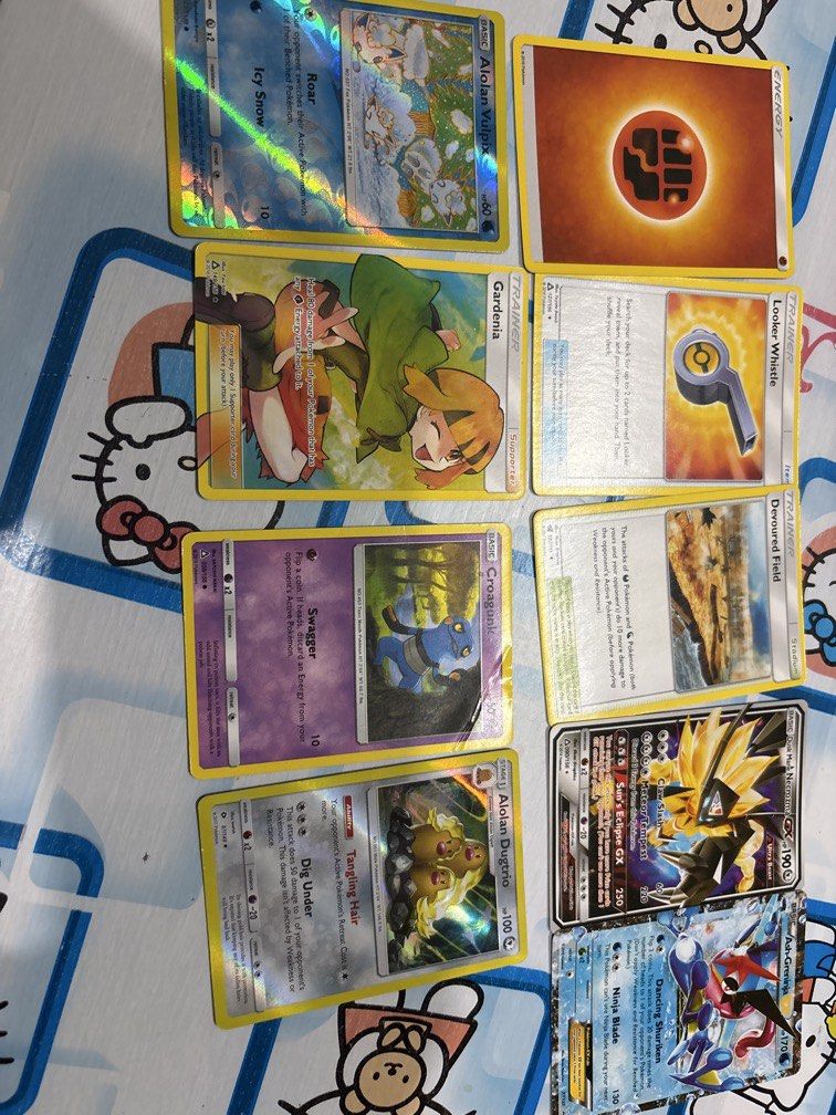 Cards set 4 pokemon (Category: Trading Cards Accessories) located in Manila. Submitted by vintageaccessories (Listing ID 1465080696, Image 1). Description: .