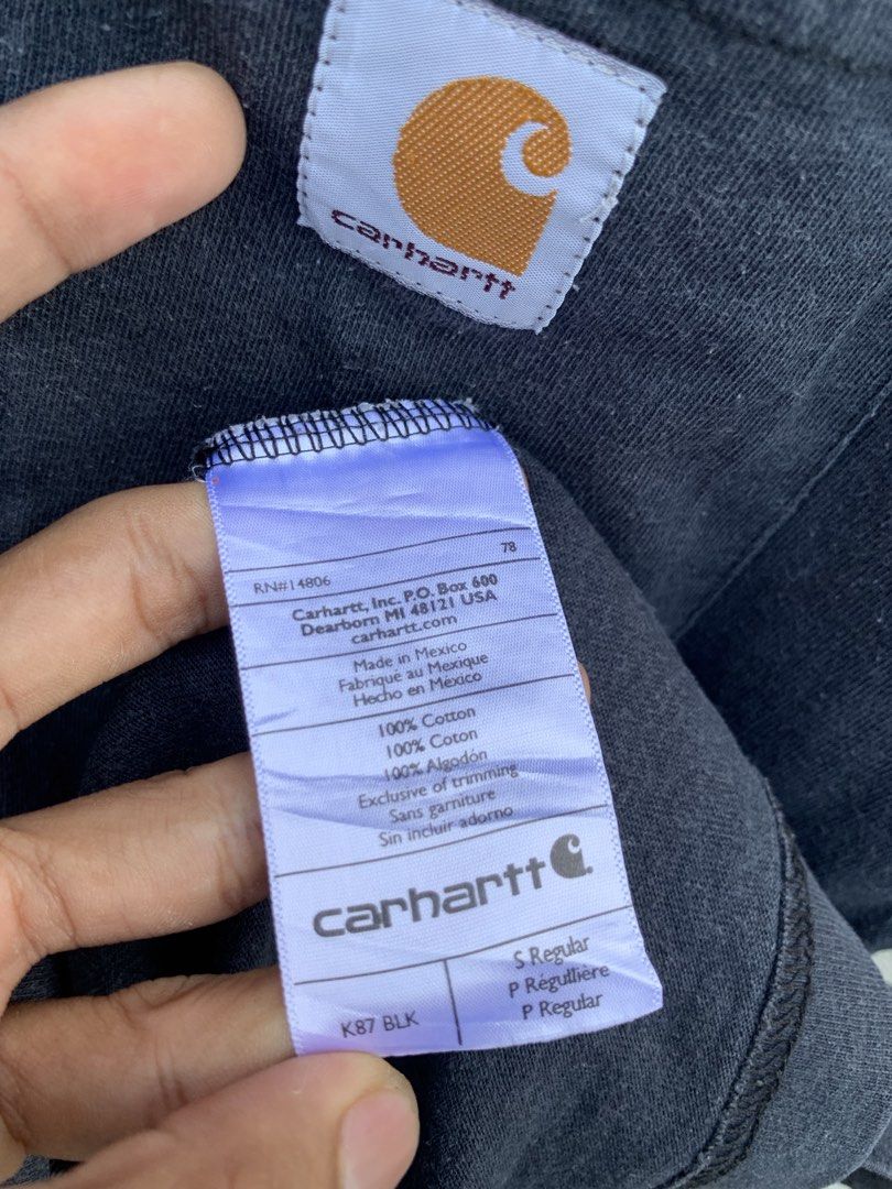 carhartt (Category: Tshirts & Polo Shirts ) located in Davao. Submitted by thriftninaid (Listing ID 1465041279, Image 3). Description: pocket tees CH small on tag 21x30 issue on neck tag 650shipped! davao city📥.