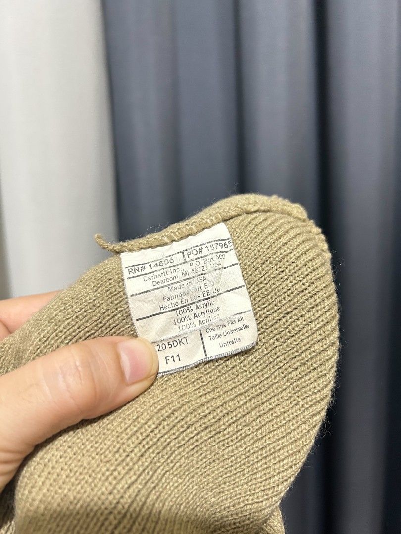 Carhartt Mini Beanie (Category: Beanies) located in Guinobatan. Submitted by lorocathrifts (Listing ID 1465057311, Image 3). Description: •Unisex Adult Beanie •One size ✨🆁🅴🅼🅸🅽🅳🅴🆁🆂✨ ♡ Mine now, pay now ♡ Color may slightly vary due to lighting. ♡ sf starts @51 +2 pesos for pouch 🛍️𝐕𝐢𝐚 𝐉&𝐓 💸𝐆𝐂𝐚𝐬𝐡 📍𝐁𝐢𝐜𝐨𝐥.