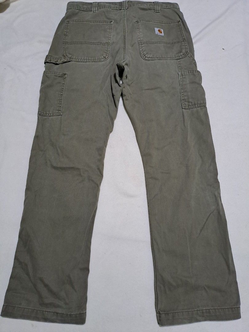 Carhartt Olive Green Carpenter Pants (Category: Trousers) located in Baguio. Submitted by che1224 (Listing ID 1465055478, Image 3). Description: Carhartt Olive Green Carpenter Pants.