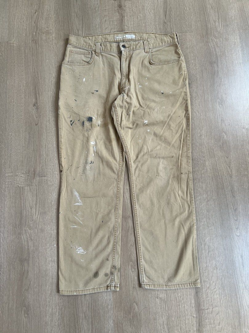 CARHARTT UTILITY Workwear Pants (Category: Jeans) located in Angeles City. Submitted by mark.happenss (Listing ID 1465047512, Image 2). Description: CARHARTT DOUBLE-FRONT UTILITY Workwear Pants Waist: 36 Length: 40 Thigh: 12 Hem: 9.