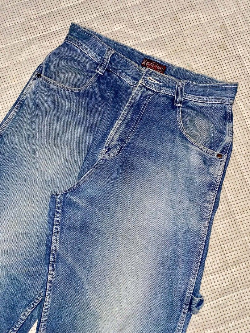 CARPENTER BAGGY PANTS (Category: Jeans) located in Lucena. Submitted by southdeals4301 (Listing ID 1465056975, Image 2). Description: VTG CARPENTER BAGGY DENIM JEANS SIZE 32 ACTUAL MEASUREMENTS WAIST 32 - 34 LENGTH 44 HEM 10 VERY GOOD CONDITION SIGN OF USAGE.