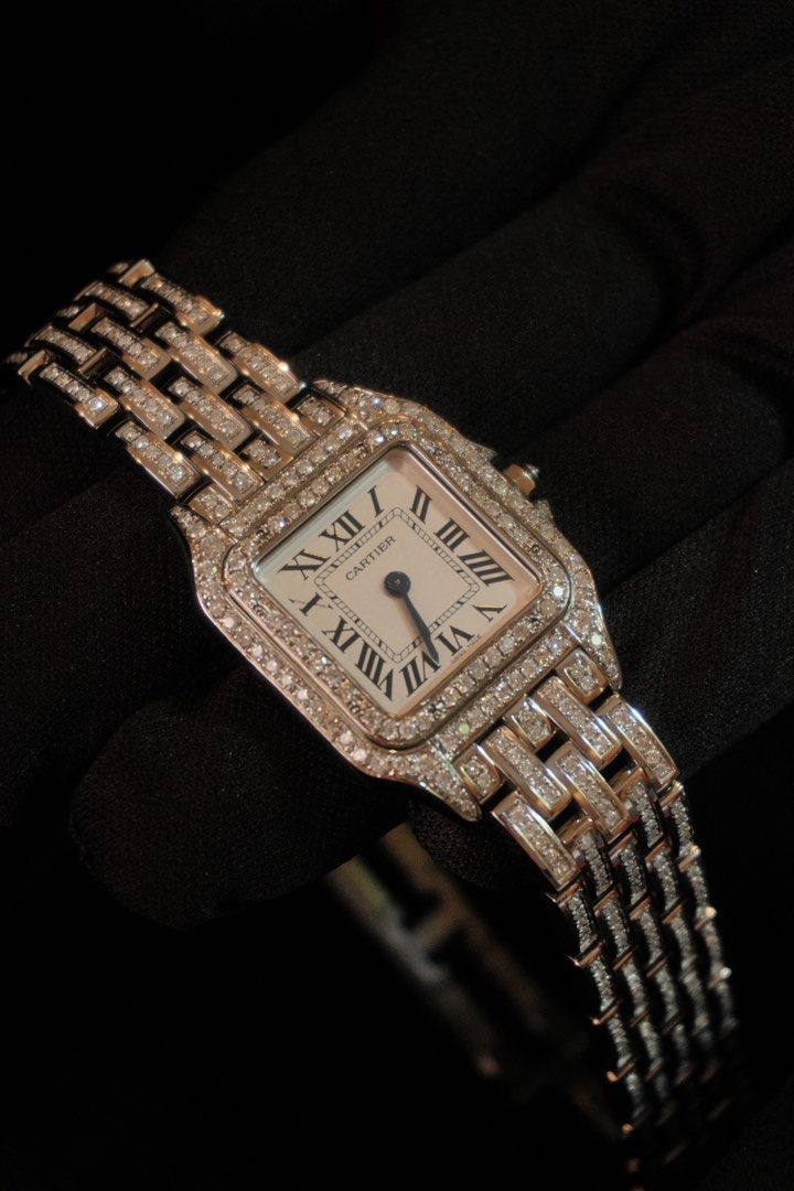 CARTIER PANTHERE ICED OUT (Category: Luxury Watches) located in Paranaque City. Submitted by gracewithtim (Listing ID 1465019255, Image 1). Description: .