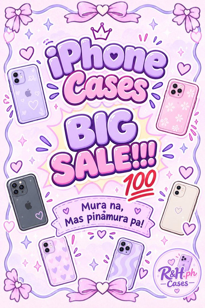 Casing for iPhone units (Category: Cases & Sleeves) located in Paranaque City. Submitted by hrdypcnz (Listing ID 1465027019, Image 1). Description: ໒꒰ྀི๑• ༝ •๑꒱ྀི১ 𝐀𝐟𝐟𝐨𝐫𝐝𝐚𝐛𝐥𝐞 𝐢𝐏𝐡𝐨𝐧𝐞 𝐂𝐚𝐬𝐞? 𝐈 𝐠𝐨𝐭𝐜𝐡𝐮! ❀࿐ —Starts at ₱50 —with bundles —Premium/branded cases nothing above ₱150 For iPhone 6 to 17 Pro Max ✨ 📍Malabon City.