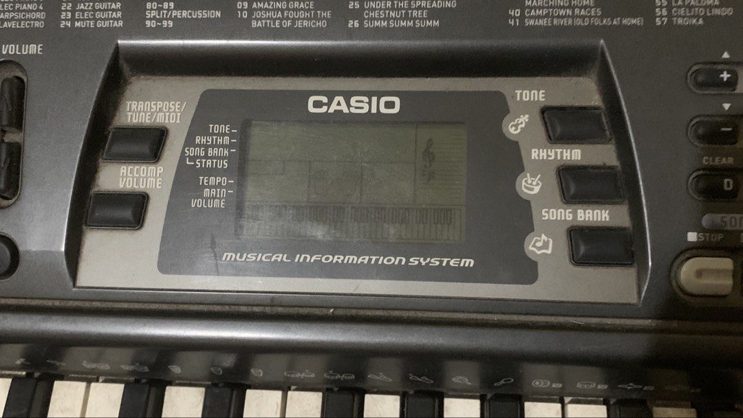 Casio CTK-700 100 Bank Keyboard (Category: Musical Instruments) located in Manila. Submitted by rinzensaddiction (Listing ID 1465076351, Image 3). Description: Bought in 2010. Been used in Church and for musical hobbies. No accessories included, only its power cord. 61 full-size keys, good for keyboard beginners. .