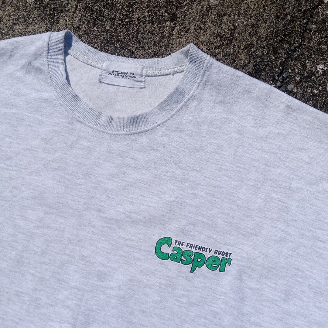 CASPER TEE (Category: Tshirts & Polo Shirts ) located in Davao. Submitted by marley_selection (Listing ID 1465021611, Image 2). Description: casper tee - width 25 length 28.5 large to xl excellent 150 + sf💸 - matina crossing, davao city can ship nationwide📦✈️.