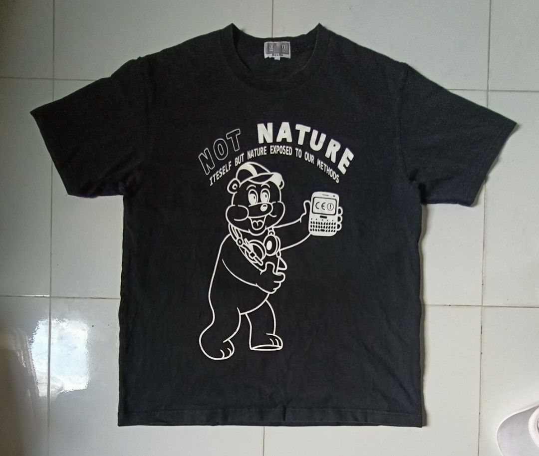 Cav empt Not Nature graphic tee (Category: Tshirts & Polo Shirts ) located in Asingan. Submitted by arnelpalaris8 (Listing ID 1465036594, Image 1). Description: Cav Empt "Not Nature" Graphic Tee Size Large 22 width 28.5 Length Excellent condition PM ME.