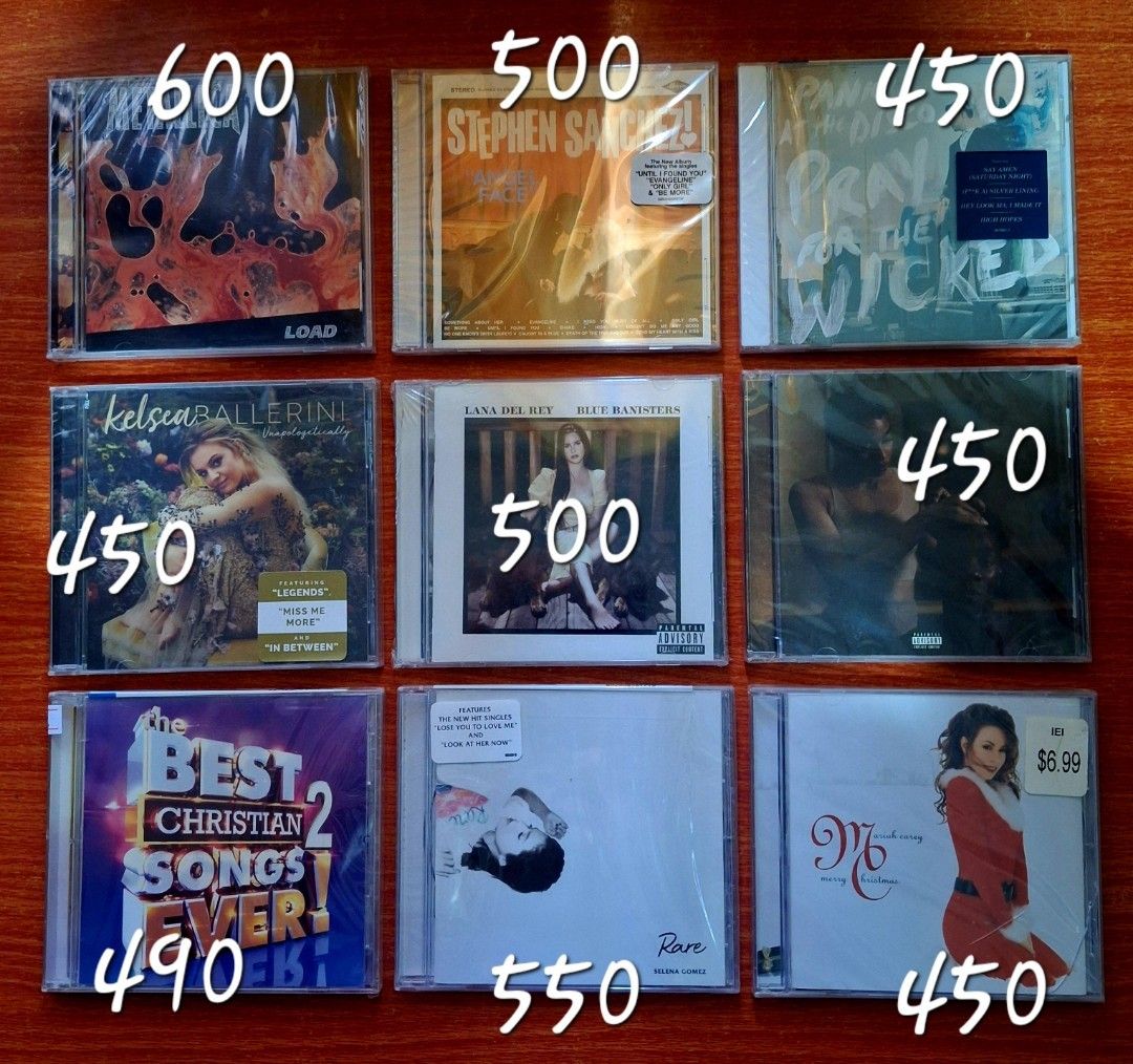 Cd album (Category: CDs & DVDs) located in Caloocan City. Submitted by collectionsitems (Listing ID 1465106670, Image 1). Description: Welcome to our shop KEY NECTION A DISCTION MUSIC AND VIDEO STORE! 👝Posted items are on hand. 💿🎧🎵💽🎷📽🎥 CD'S / DVD's Books & VINYL are all imported made in uk our local opm album and original in mint to nearmint & unsealead sealed brand new 🛒Pls add to cart to check stocks availability. 💵We sell quality pro