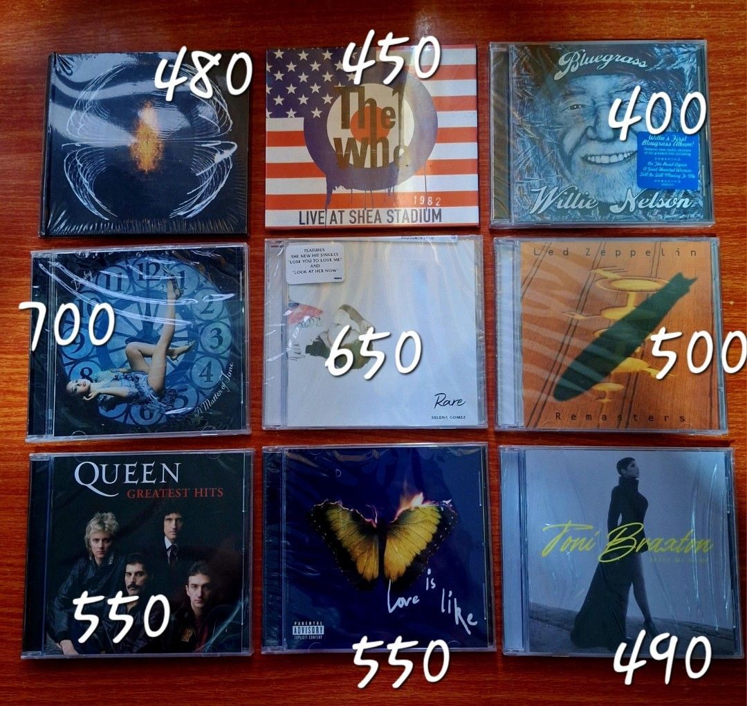 Cd album (Category: CDs & DVDs) located in Caloocan City. Submitted by collectionsitems (Listing ID 1465106892, Image 1). Description: Welcome to our shop KEY NECTION A DISCTION MUSIC AND VIDEO STORE! 👝Posted items are on hand. 💿🎧🎵💽🎷📽🎥 CD'S / DVD's Books & VINYL are all imported made in uk our local opm album and original in mint to nearmint & unsealead sealed brand new 🛒Pls add to cart to check stocks availability. 💵We sell quality pro