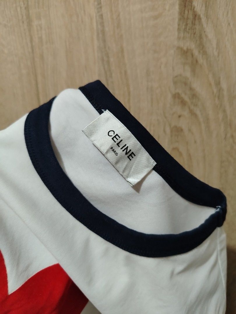 Celine Ringer T-Shirt (Category: Shirts) located in Plaridel. Submitted by orfdnix (Listing ID 1465046203, Image 2). Description: *CELINE for women Medium womens 18 x 23.5 Excellent Condition Loc: Bulacan.