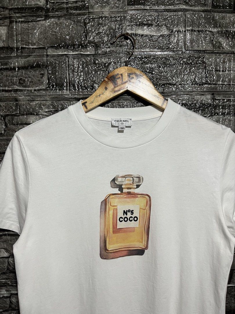Chanel Shirt (Category: Luxury Apparel) located in Manila. Submitted by flex_curation (Listing ID 1465132452, Image 2). Description: 18x24 IN VERY GOOD CONDITION BACOOR CAVITE LOC.