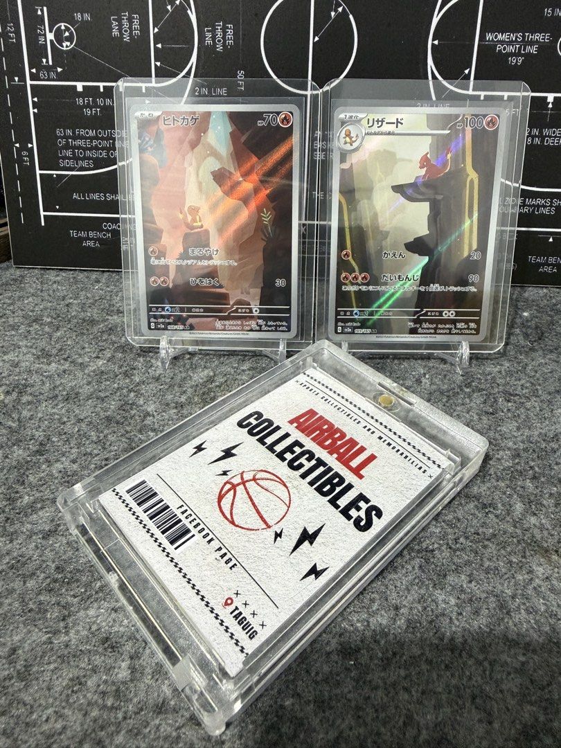 Charmander Charmeleon (set) (Category: Graded Singles) located in Taguig. Submitted by airball-collectibles (Listing ID 1465129227, Image 1). Description: FOR TRADE/SALE • Firm with the prices • All cards mnt/nrmnt unless stated Offers are welcome. Will do percentage in trades, in my favor. Cards coming from Taguig. **have vouch thread**.
