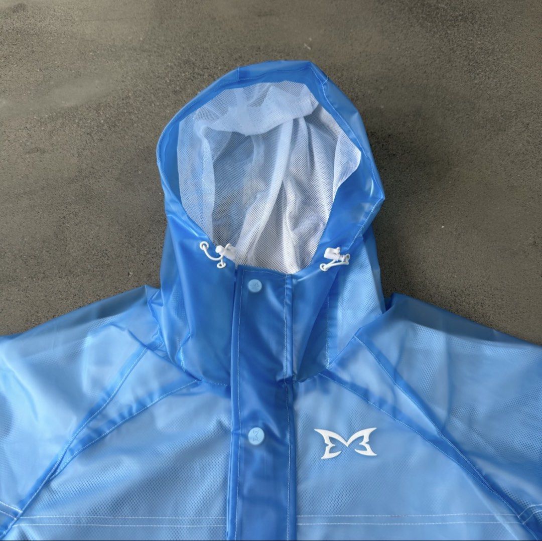 💯CHEAPEST💯 TRANSLUCENT JACKET (Category: Coats, Jackets and Outerwear) located in Singapore. Submitted by billsells (Listing ID 1465105321, Image 3). Description: 🚨 NEW DROP ALERT 🚨 The Mertra Translucent Windbreaker is officially live! 💨✨ Upgrade your outerwear game with these ultra-clean translucent colorways featuring signature Mertra chest logo branding and contrast paneling 🔥 🎨 Colorways Available: • Electric Blue 💙 • Mauve / Purple 