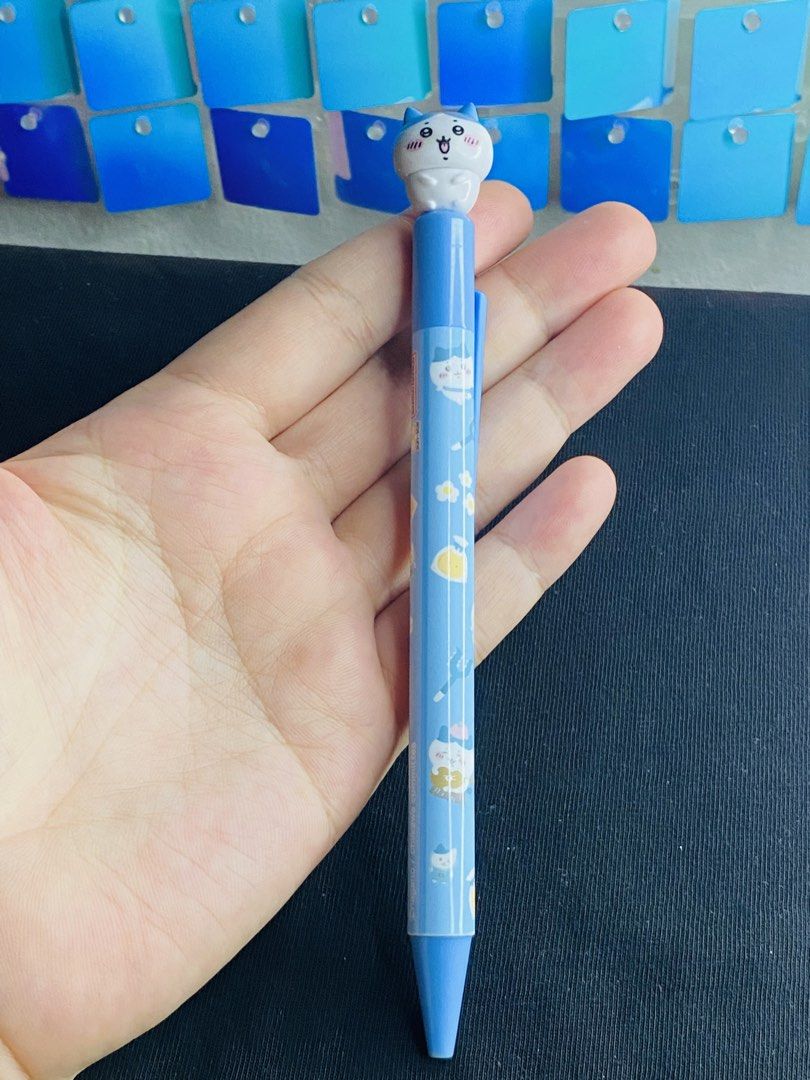 Chiikawa Hachiware Ballpen (Category: Character Goods) located in Manila. Submitted by kawaii_omocha_est2020 (Listing ID 1465124875, Image 1). Description: Working. ✅ Mine Now, Pay Now ✅ Please check all photos for complete details. ✅ Please manage your expectations, most items are preloved and not for those who are sensitive about condition. ✅ Actual color may vary due to lighting conditions. ✅ Due to limited reply quota, I will only entertain s