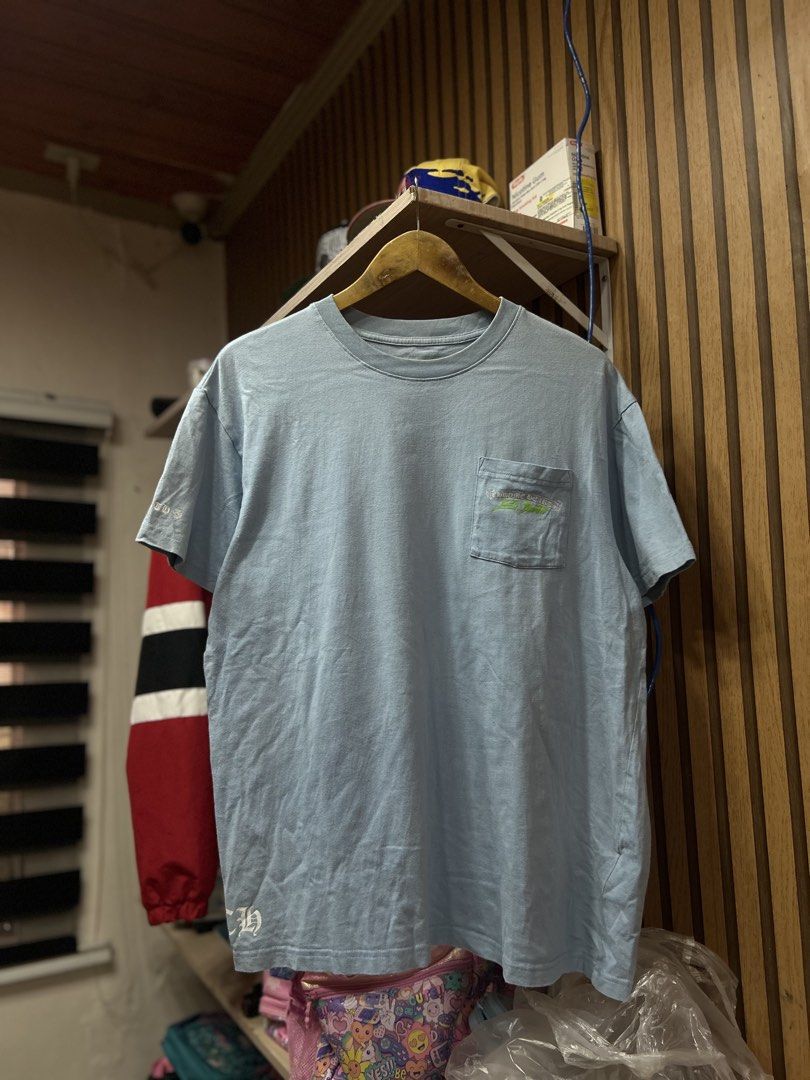 Chrome Hearts (Category: Tshirts & Polo Shirts ) located in Mabalacat. Submitted by johnchanfinds (Listing ID 1465086783, Image 1). Description: Excellent condition Size M Width 21 Length 27 Color rate 9.2/10.