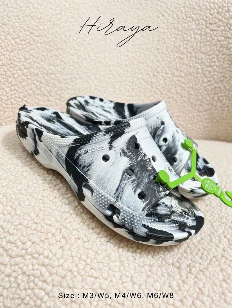 Classic Marbled Slides (Category: Slippers & Slides) located in Rizal. Submitted by hiraya16 (Listing ID 1465036681, Image 1). Description: Available onhand ready to ship Other sizes available? DM ✉️ + SF via J&T only.