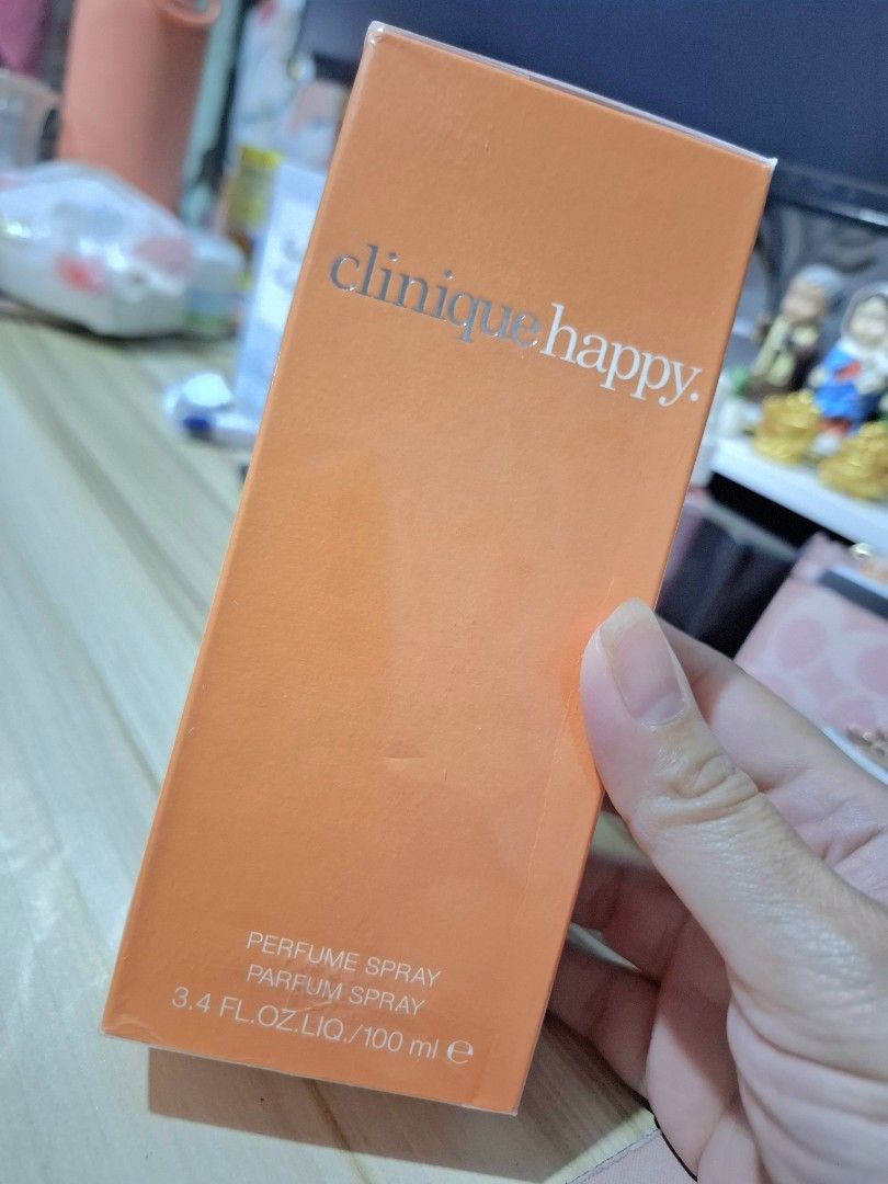 Clinique happy (Category: Fragrance & Deodorants) located in Makati City. Submitted by liz_man (Listing ID 1465000173, Image 1). Description: OG from US Clinique womens 100ml.