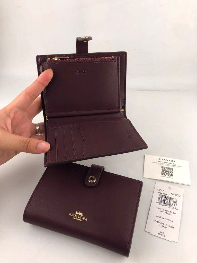 Coach 2in1 Wallet (Category: Wallets & Card holders) located in Quezon City. Submitted by bagsboutiqueph (Listing ID 1465168073, Image 2). Description: LAST PRICE POSTED. LIMITED STOCKS! BRANDNEW WITH INCLUSIONS. COLOR MAY SLIGHTLY VARY IN ACTUAL DUE TO LIGHTING AND CAMERA SETTING. OTHER PHOTOS WILL BE SEND DURING PURCHASE AND FOR SURE BUYERS ONLY. WHEN IN DOUBT, DO NOT ORDER. THANK YOU..
