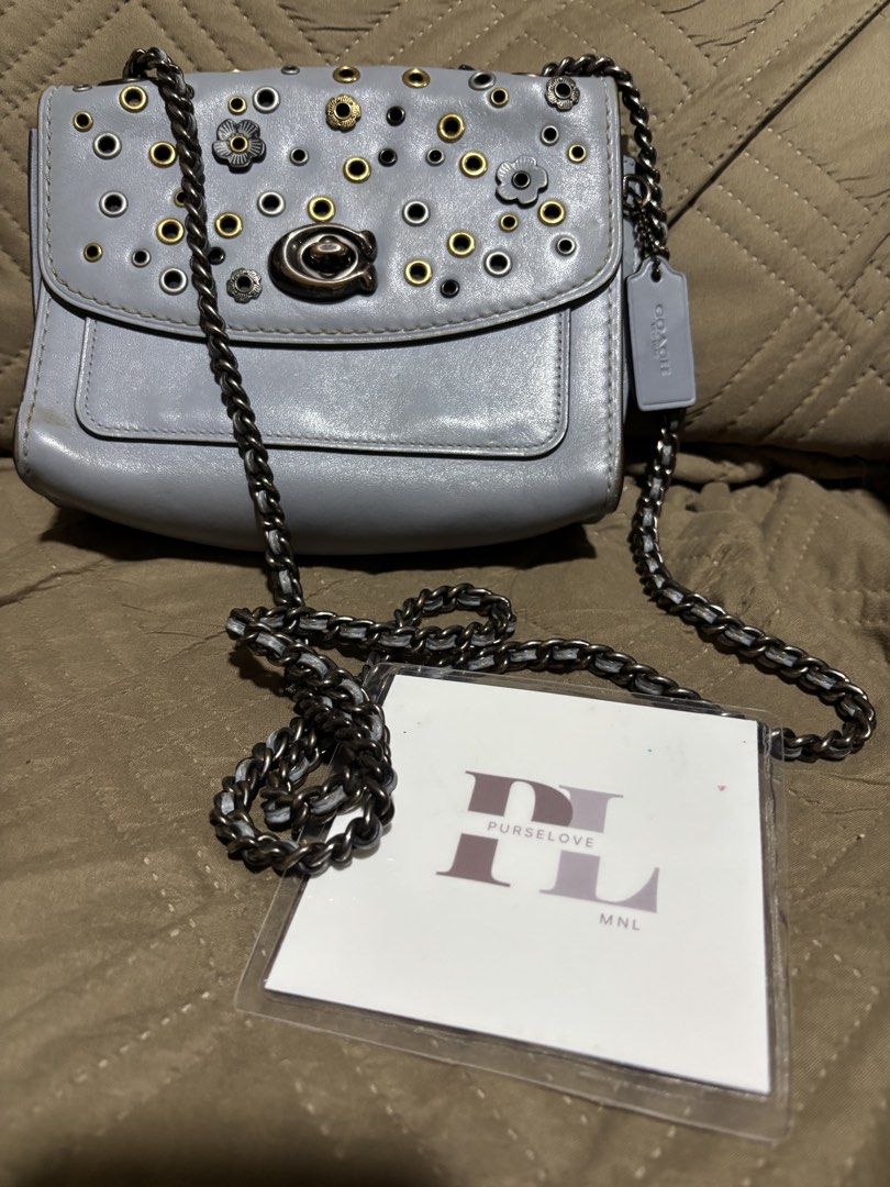 Coach Parker with scattered Rivets (Category: Luxury Bags & Wallets) located in Manila. Submitted by purselovemalate (Listing ID 1465096311, Image 1). Description: No major flaws.