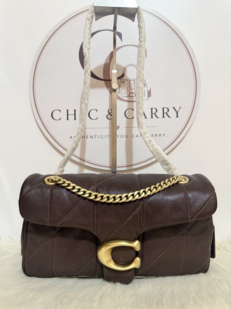 Coach Soft Tabby 26 Full Grain - Maple (Category: Luxury Bags & Wallets) located in Quezon City. Submitted by chicandcarry.ph (Listing ID 1465024400, Image 1). Description: ✨Brandnew 💯 Original Coach Bag 🤎Inclusion: tag, cc & dustbag 📩PM for more details 📦Shipping via J&T / LBC / Flash Express 🚚Shipping fee shouldered by buyer 💳Payment first via GoTyme / Bank Transfer ✅Can send additional photos and proof of authenticity upon request.