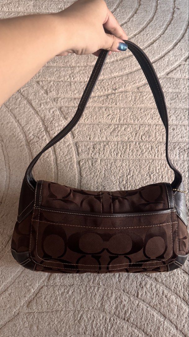 Coach Ergo Flap 🤎 (Category: Luxury Bags & Wallets) located in Digos. Submitted by tindahannipre (Listing ID 1449217619, Image 3). Description: Rank A to SA, Excellent condition No notable flaw .