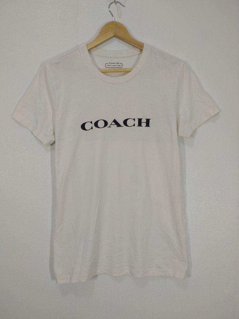 COACH TEE SHIRT (Category: Luxury Apparel) located in Baguio. Submitted by dansteals (Listing ID 1465144041, Image 1). Description: 27 X 20 MEDIUM.
