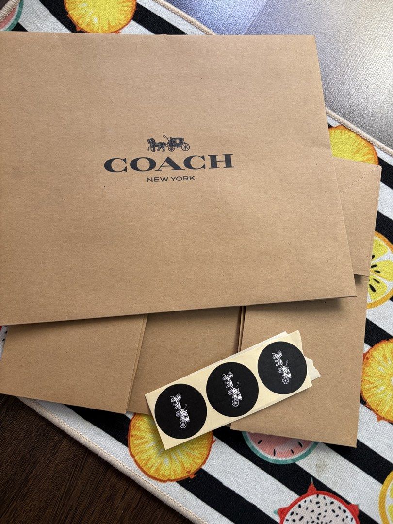 Coach USA box (Category: Luxury Accessories) located in Manila. Submitted by thekidshop (Listing ID 1465080004, Image 1). Description: .