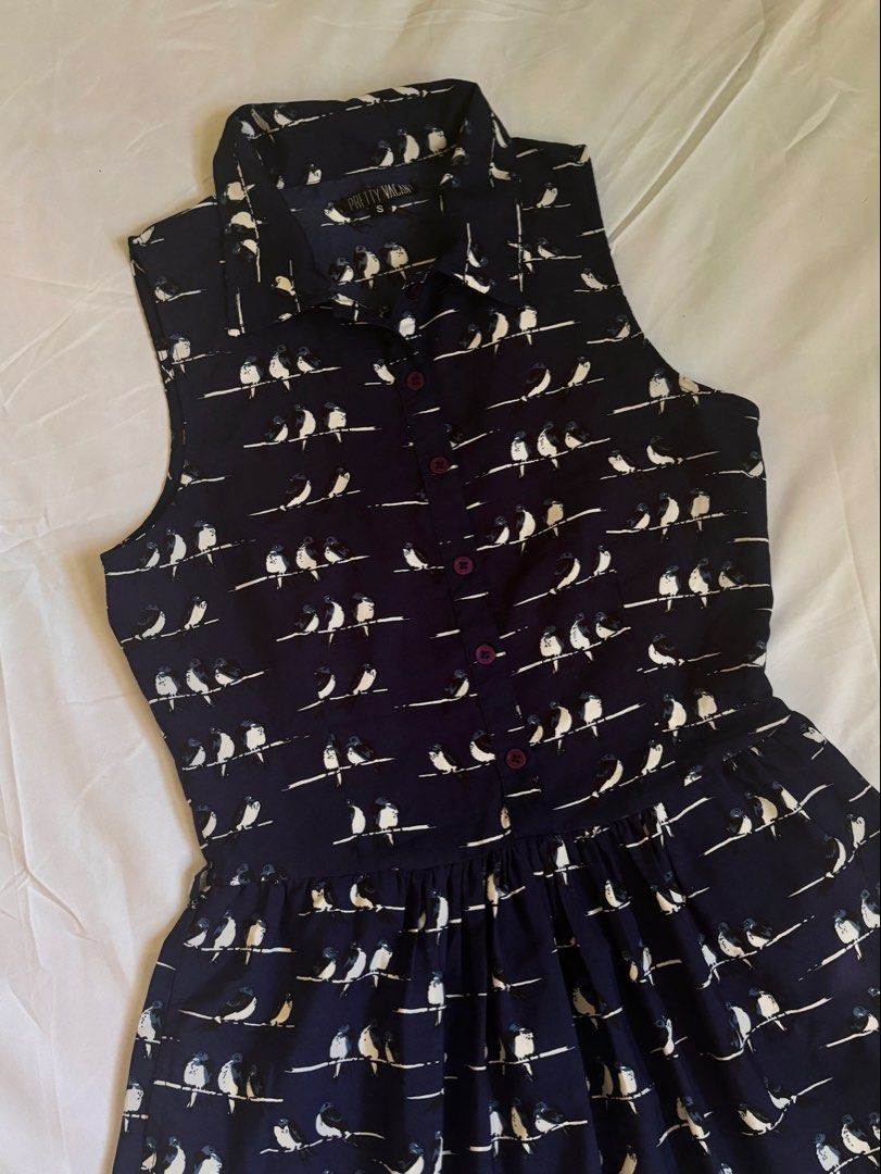 Collared sleeveless Dress / Small (Category: Dresses) located in Butuan. Submitted by mami.corz (Listing ID 1464971243, Image 2). Description: Best fit Small to Medium frame 100% Poleyester Made in India MOP: Bank Transfer, Paymaya, Gcash.