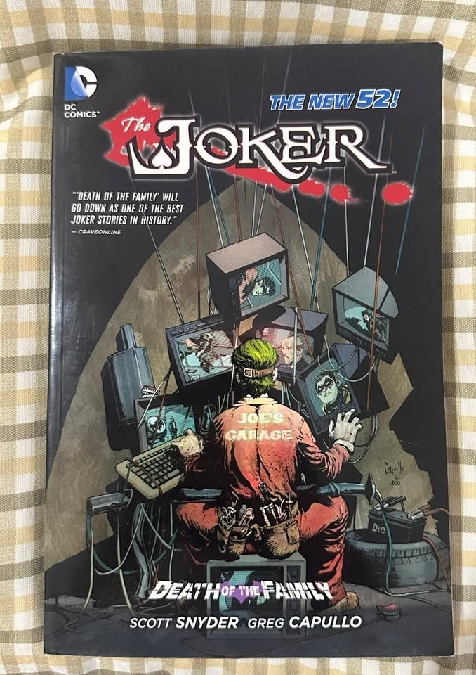 Comic Trade Paperbacks Sale (Category: Comics & Manga) located in Quezon City. Submitted by anothermanstrash123 (Listing ID 1464996171, Image 1). Description: Joker - 1000 Deadpools - 400 each Ressurection Man - 400 World of Warcraft - 300 Take all: 2200 Loc: QC Shipping via Grab/Lalamove only, within Metro Manila..
