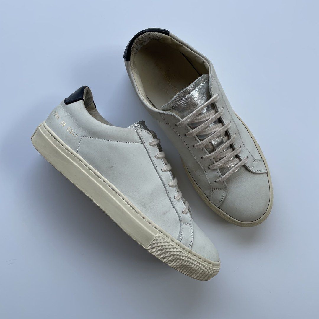 Common projects women low (Category: Sneakers) located in Calamba. Submitted by pearsforgeers (Listing ID 1465077785, Image 1). Description: Common projects womens low Size 38 Pair only 3,000.