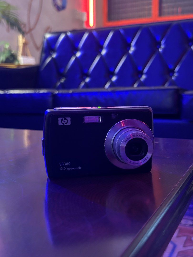 COMPLETE SET HP SB360 digicam digital camera (Category: Cameras) located in Lagonoy. Submitted by nadayojiii (Listing ID 1465070751, Image 2). Description: HP SB360✨ NO FUNCTIONAL ISSUES all working flash working has lcd burn(output not affected; repairable) zoom working all buttons working CRISP SHOTS✨ COMPLETE SET inclusions: unit battery sd card charger strap stickers .