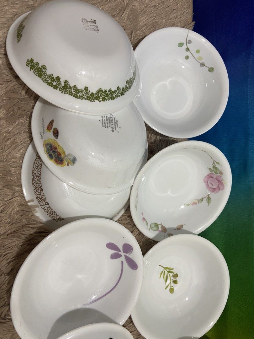 corelle berry bowl(assorted design) (Category: Dinnerware & Cutlery) located in Pasig City. Submitted by jie_russ (Listing ID 1465047687, Image 3). Description: corelle berry bowl USED Made in USA 10 pcs for ₱1,250.