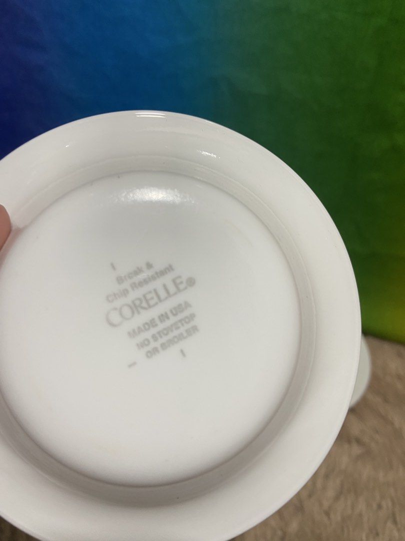 Corelle soy dish (Category: Dinnerware & Cutlery) located in Pasig City. Submitted by jie_russ (Listing ID 1465051531, Image 3). Description: corelle soy dish used Made in USA 3 pcs for ₱225.