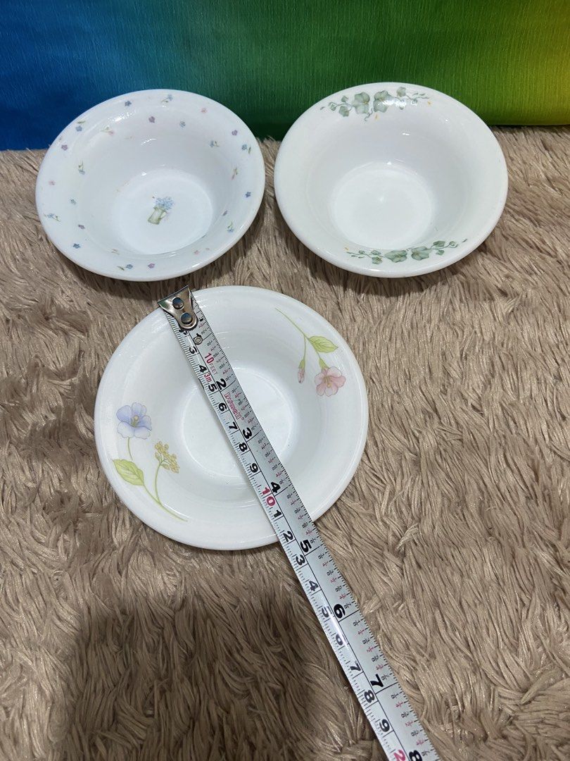 Corelle soy dish (Category: Dinnerware & Cutlery) located in Pasig City. Submitted by jie_russ (Listing ID 1465051531, Image 2). Description: corelle soy dish used Made in USA 3 pcs for ₱225.