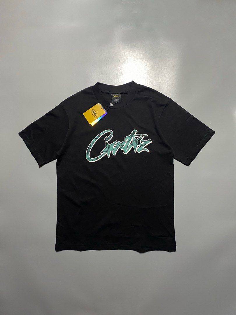 Corteiz Allstarz Dollar Tee (Category: Tshirts & Polo Shirts ) located in Pasay City. Submitted by thrift.wards (Listing ID 1465092834, Image 1). Description: Size Large Width: 21” Length: 28”.