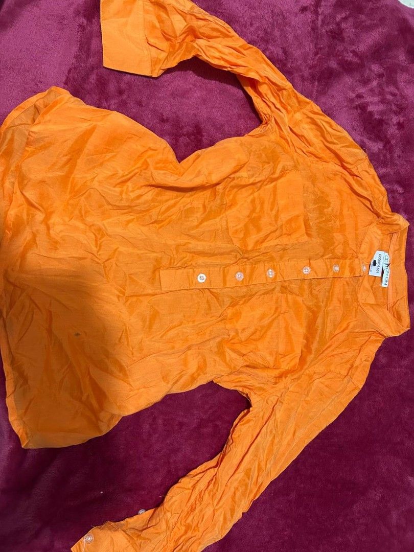 Cotton On Orange Long sleeve polo (Category: Longsleeves) located in Manila. Submitted by coolstuffs__ (Listing ID 1465160364, Image 1). Description: .