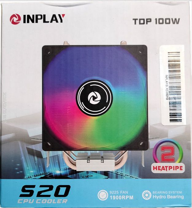 CPU HSF: InPlay S20 - Intel & AMD (new) (Category: Computer Parts) located in Marikina City. Submitted by leoricktechservices (Listing ID 1465080363, Image 3). Description: CPU HSF: InPlay S20 - Intel & AMD (new) NOTICE: Compatibility is the buyer's responsibility. Condition: Brand New & never been used. Reason For Selling: selling all unused parts. Package: heatsink and fan only in a box. *********************************************** Specs: TD