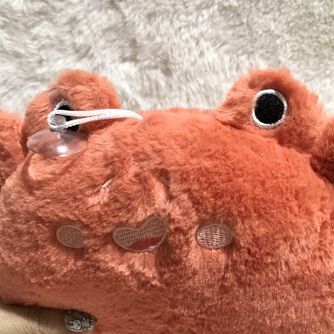 Crab Plush Toy (Category: Everything Else Others) located in Quezon City. Submitted by kitsune.treasures (Listing ID 1465032128, Image 3). Description: *First to pay policy! *1 day reservation only. Failure to pay on time, auto cancel. 📍Quezon City * MOD: J&T | Lalamove * MOP: GCASH | BPI 📦ON HAND AND READY TO SHIP! CONDITION: WHAT YOU SEE IS WHAT YOU GET. Dimensions: Kindly check the photos for the actual measurements. Please check all the pho